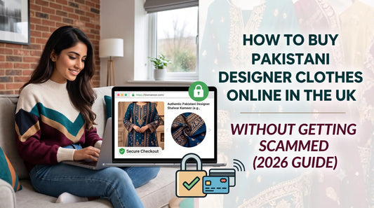 How to Buy Pakistani Designer Clothes Online in the UK Without Getting Scanned (2026 Guide)
