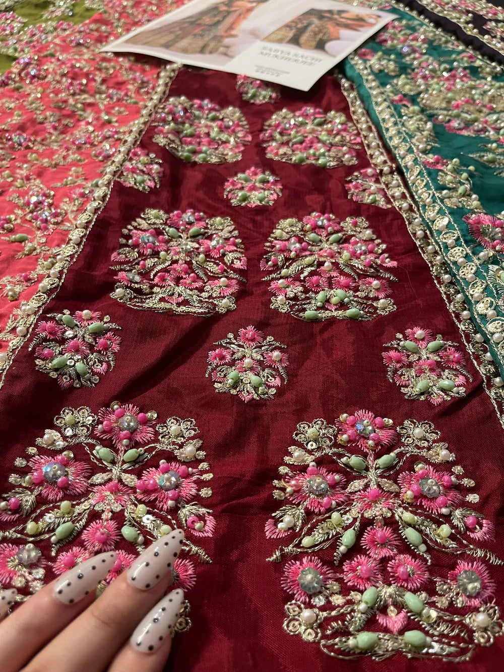 SABYA SACHI MUKHERJEE - Multi with 18 panels