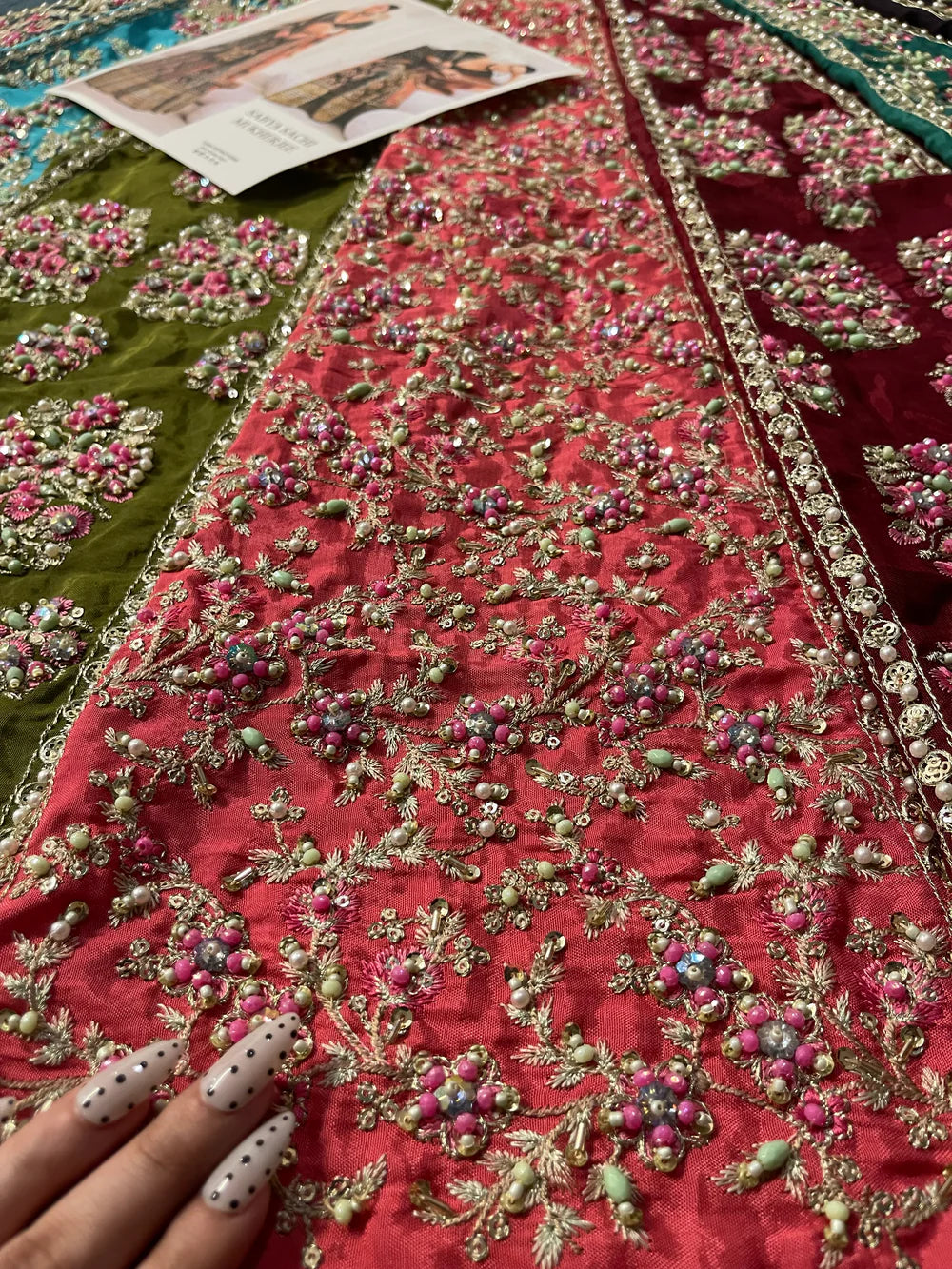 SABYA SACHI MUKHERJEE - Multi with 18 panels
