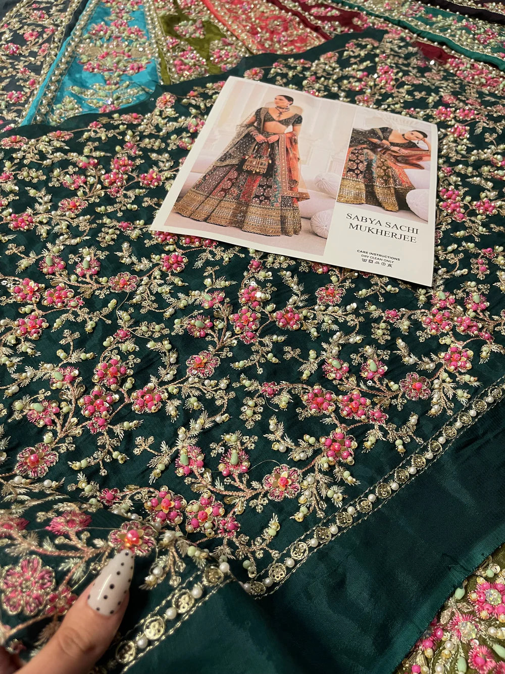 SABYA SACHI MUKHERJEE - Multi with 18 panels