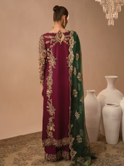Burgundy Dusk - Abeera Usman