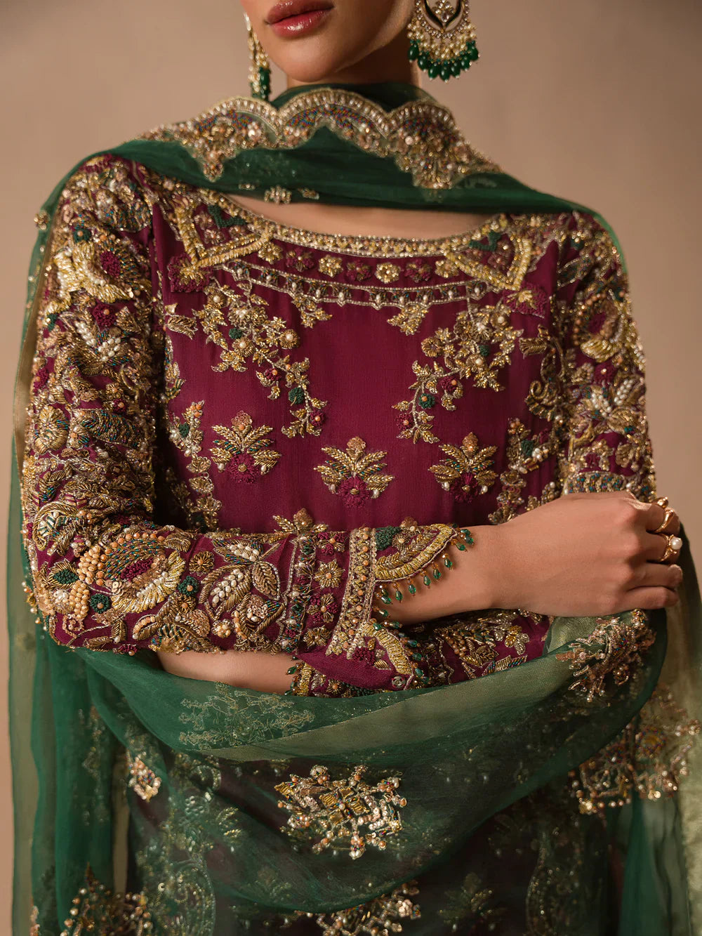 Burgundy Dusk - Abeera Usman