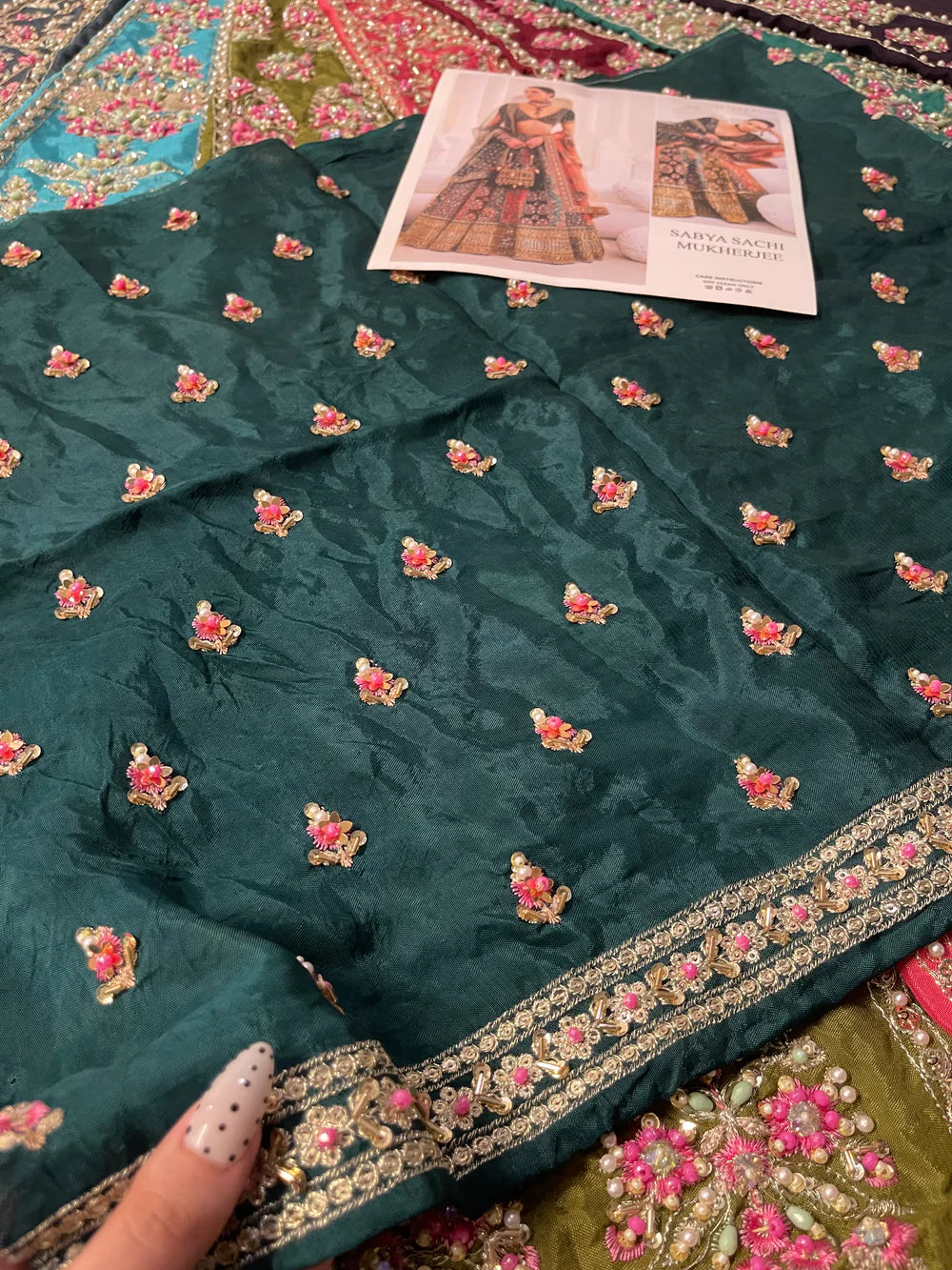 SABYA SACHI MUKHERJEE - Multi with 18 panels