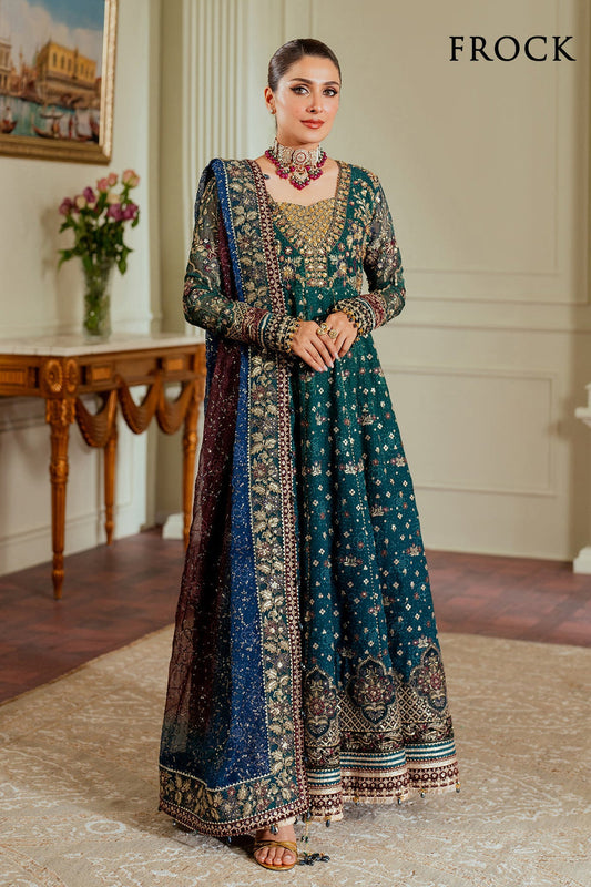 Luxury embroidered chiffon dupatta with sequins and threadwork Baroque
Baroque Chantelle formal outfit unstitched chiffon set close up embroidery
Elegant Baroque Chantelle chiffon outfit 3 piece formal wear look
