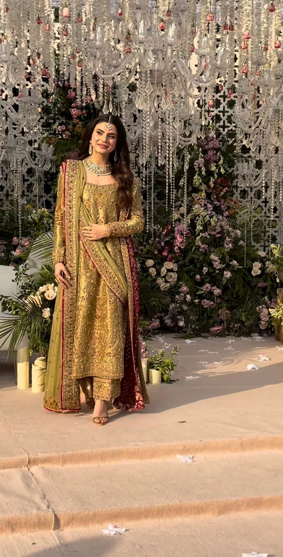 Pistachio Haris Shakeel luxury embroidered dress front view
Pistachio green formal outfit with intricate embroidery by Haris Shakeel
Elegant pistachio color Pakistani designer dress with dupatta
Haris Shakeel pistachio outfit detailed embroidery close up
Luxury festive pistachio dress full look for women